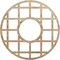 Ekena Millwork O'Neal Wood Fretwork Pierced Ceiling Medallion, Red Oak, 38"OD x 13 3/4"ID x 3/8"T CMWP38X38X0375ONRO - alternate 1